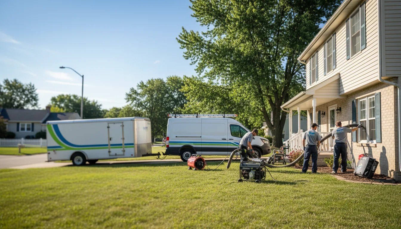 Flooded Basement Restoration And Cleanup With Repair in Sharon, ND near me